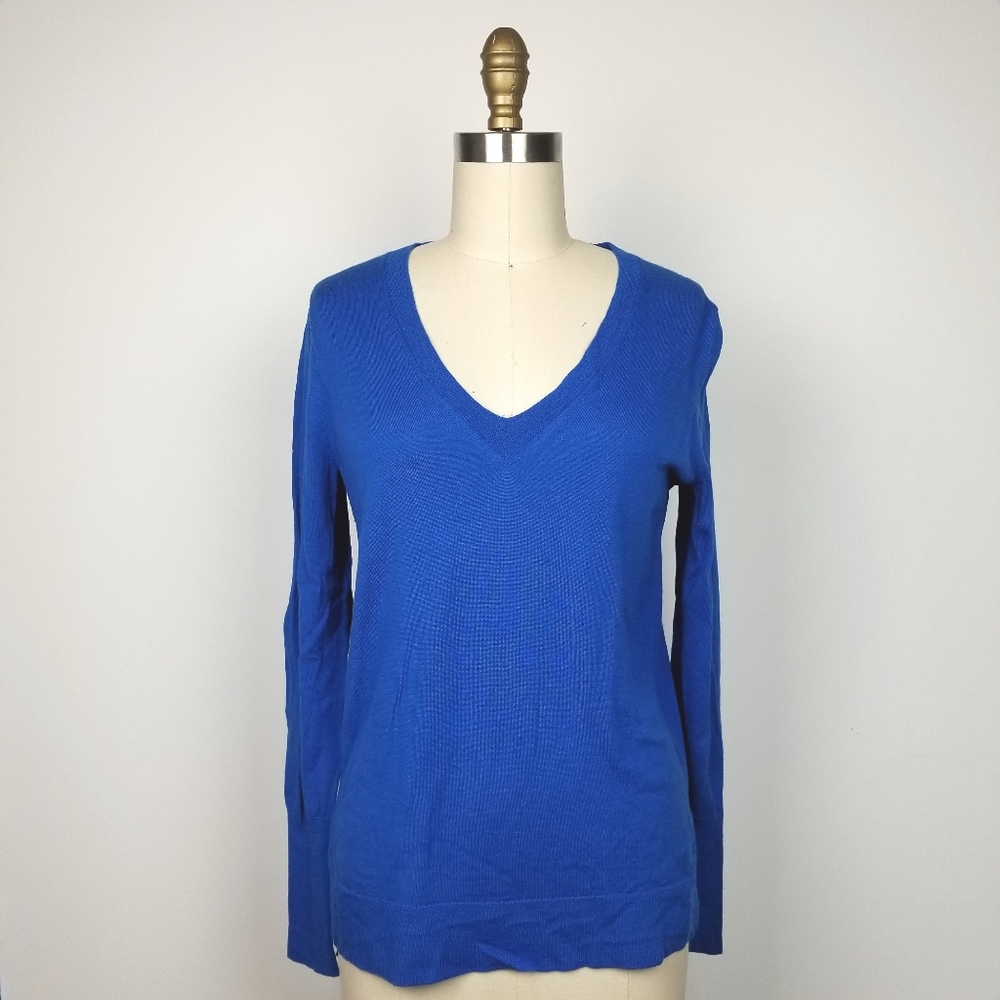 J Crew Merino Wool V Neck Sweater Size Small